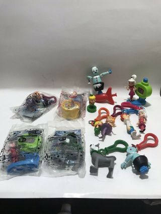 Jetsons Jack In The Box Figures.  And.