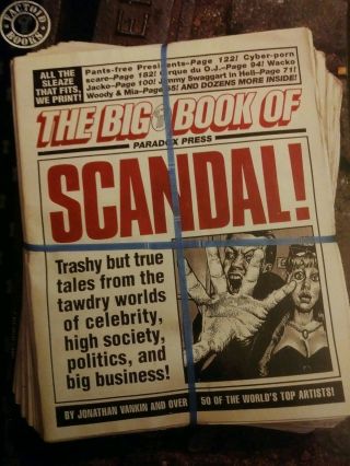 The Big Book Of Scandal 1st Print Tpb 1997 Dc/paradox Press