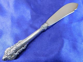 Wallace Grande Baroque Sterling Silver Master Butter Knife -