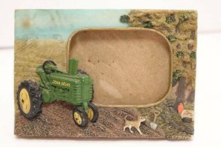 John Deere Tractor Farm Life Farming Small Picture Photo Frame Tabletop