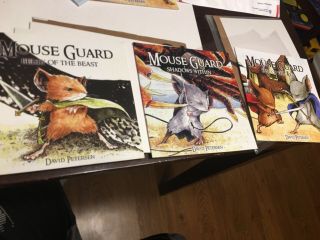 Mouse Guard 1 First Print Belly Of The Beast David Peterson