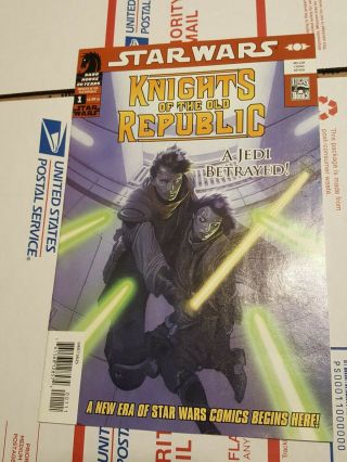 Star Wars Knights Of The Old Republic 1 First Issue.  Dark Horse Comics Htf