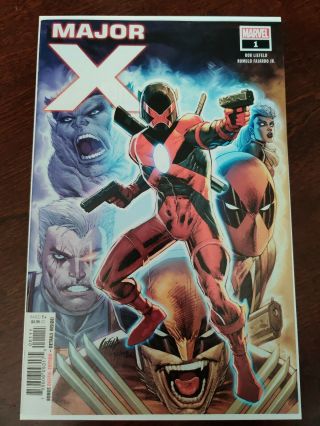 Major X 1.  Marvel.  1st Print.  Nm,  9.  6 Or Better.