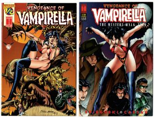 Vengeance Of Vampirella 0,  1/2,  1 - 10 (1994) Harris Mid To Higher Grade Set