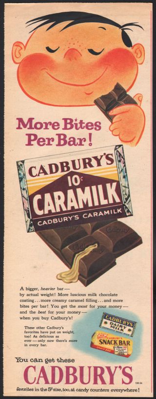 1957 Canadian Cadbury 
