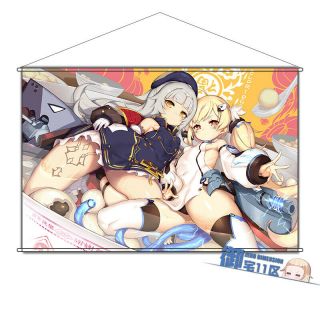 Anime Azur Lane Cosplay Scroll Home Poster Wall Decor Otaku Gift 41 56cm 012