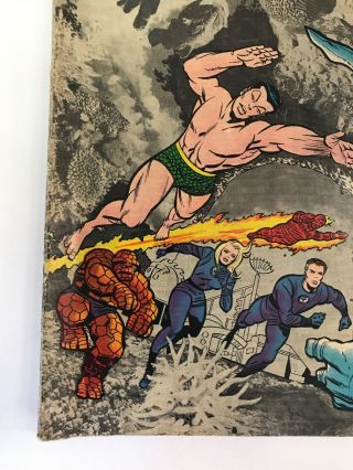 The Fantastic Four 33 Marvel Comics 1964 Jack Kirby GD - 4