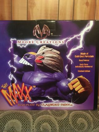 The Maxx Moore Creations Mtv Cold Cast Porcelain Figurine Statue No.  71/3500