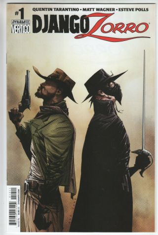 Django / Zorro 1 Cover A Dynamite / Vertigo To Be Made Into A Movie Vf,  /nm -