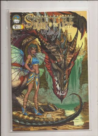 Soulfire Dying Of The Light 0 Michael Turner Cover Signed Aspen Comics