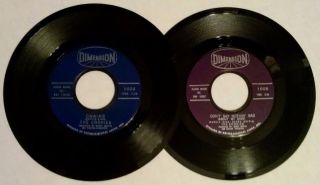 The Cookies Chains /stranger In My Arms Dont Say Nothin Bad Dimension Vinyl Rec