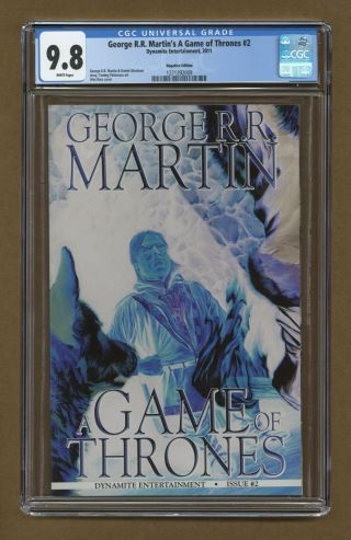 Game Of Thrones (dynamite) 2d 2011 Cgc 9.  8 1271392009