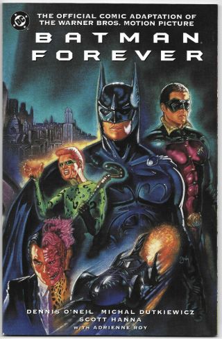 Batman Forever 1 1995 Nm Dc Comics Bag/board