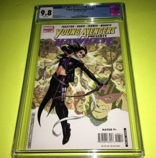 Young Avengers Presents 6 Cgc 9.  8 1st Appearance Kate Bishop Hawkeye