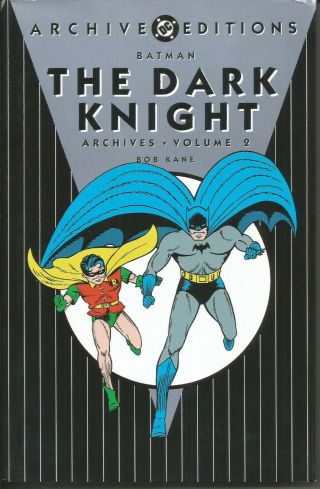 Hc Dc Archive Editions Batman: The Dark Knight Archives Volume 2 Hardcover