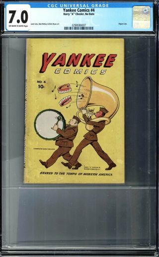 Yankee Comics Nd 4 1940 