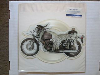 Meat Loaf Import Motorcycle - Shaped Picture Disc Single W/ Poster