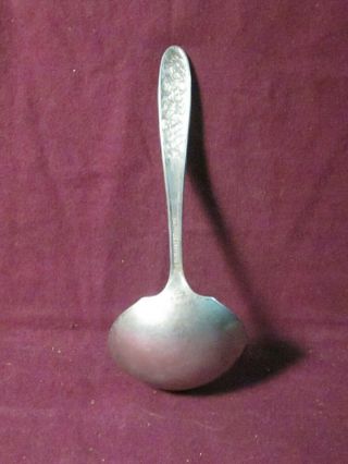 Silverplate National Silver NARCISSUS LADLE 6 