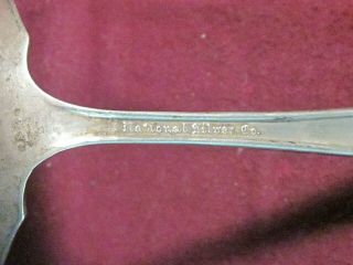 Silverplate National Silver NARCISSUS LADLE 6 