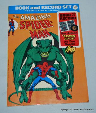 The Spider - Man Invasion Of The Dragon Men Pr - 24 Comic Book & Record Set