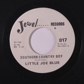 Little Joe Blue: Peaceful Man / Southern Country Boy 45 (dj) Funk