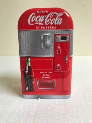 2016 Coca - Cola Dispenser Red Vending Machine Coke 6 3/4’