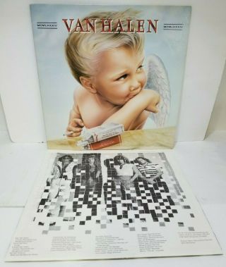 Van Halen 1984 Vinyl Lp Record 1st Pressing Complete Nm