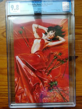 Vampirella: Roses For The Dead 1 Mike Mayhew Variant Cover “b” Ltd 500 Cgc 9.  8