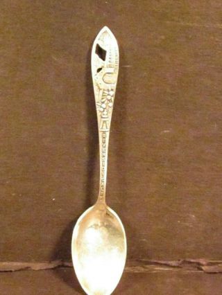 Vintage Unknown Maker Riverside California Souvenir Spoon 4 "