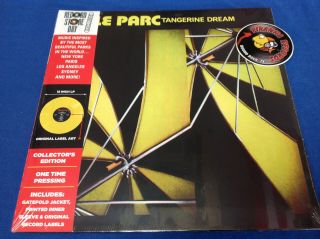 Tangerine Dream Le Parc Vinyl Lp Rsd 2019 Piranha Records