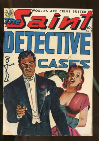 The Saint Detective Cases 7 Very Good 4.  0 1949 Avon