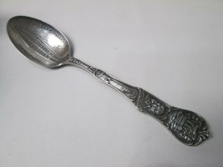 The Coliseum St Louis Mo Sterling Silver Souvenir Spoon