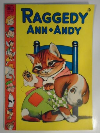 Raggedy Ann And Andy 27,  Dell Comics,  Fine/vf,  7.  0,  Oww Pages