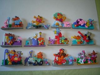Kinder Surprise Set - 3d Puzzle Street Life Cats Dogs Mice 96 Toys Collectibles