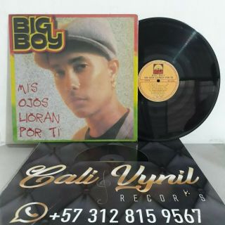 Big Boy " Mis Ojos Lloran Por Ti " Fm Rare Lp Records