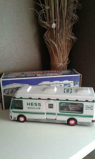 Hess 1998 Recreation Van With Dune Buggy And Motorcycle