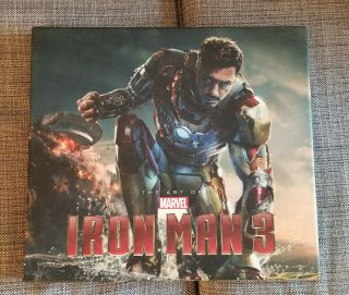 Marvel Art Of The Movie Iron Man 3 Hardcover Hc Slipcase