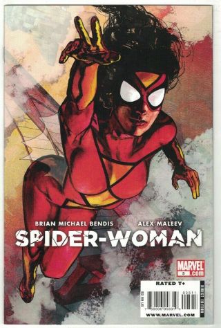 SPIDER - WOMAN 1 - 5 RUN - ALEX MALEEV ART & COVERS - MARVEL COMICS/2009 5