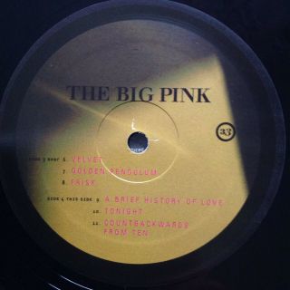 The Big Pink - A Brief History Of Love - 2 x Vinyl LP Album 4AD - CAD 2916 8