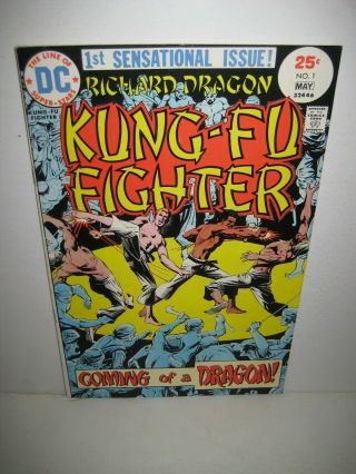 Richard Dragon Kung - Fu Fighter 1 May 1975 Dc Comics