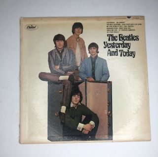 E The Beatles Yesterday And Today Lp Vinyl T 2553 Usa Made