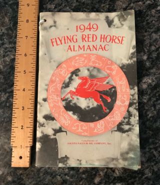 Socony - Vacuum Oil Co.  1949 Flying Red Horse Almanac