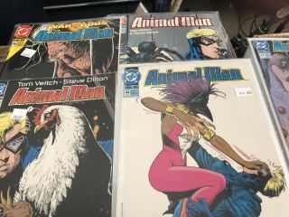 Animal Man (1988 Series) 1,  5,  8,  10,  33 - 50,  52 1,  2 DC comics 3
