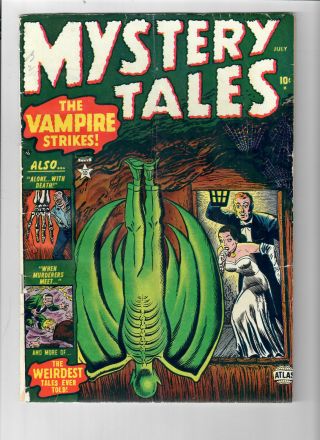 Mystery Tales 3 - Grade 3.  0 - Golden Age Stan Lee,  Gene Colan,  Russ Heath