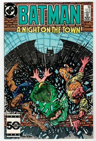 Dc - Batman 392 - Catwoman Appearance - Nm Feb 1985 Vintage Comic Book