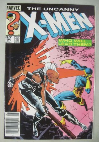 Uncanny X - Men 201 Newsstand Variant Marvel Comics 1st App.  Of Cable As A Baby