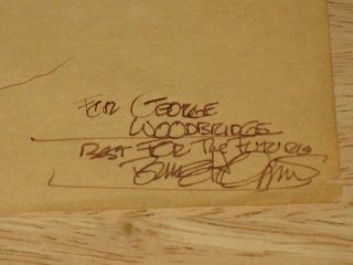 Burne Hogarth Signed Sketch Nostradamus George Woodbridge MAD Tarzan 3