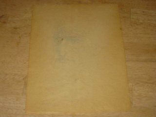 Burne Hogarth Signed Sketch Nostradamus George Woodbridge MAD Tarzan 4