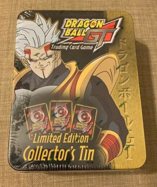 Dragon Ball Gt Trading Card Game Collectors Tin Factory