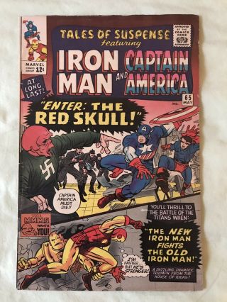 Marvel Tales Of Suspense 65 (may 1965) : 1st Silver Age Red Skull